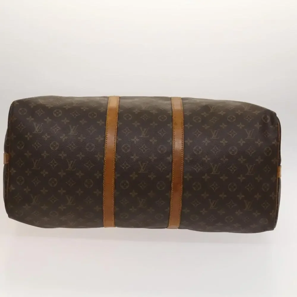 LOUIS VUITTON Monogram Keepall Bandouliere 60 Boston Bag M41412